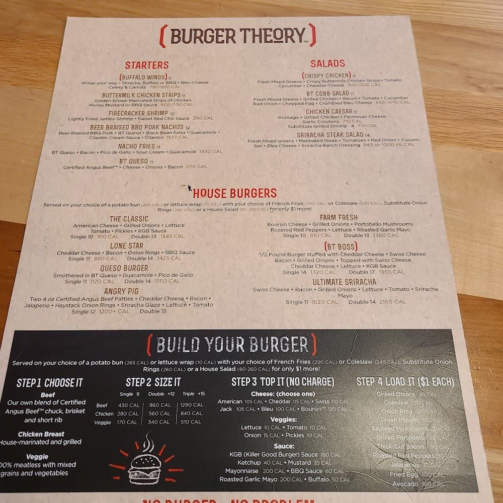 Burger Theory Menu image 3